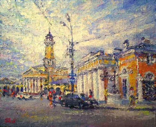 Другая Кострома. Картина маслом