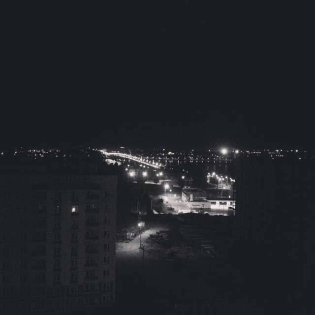 Ч/б краски города