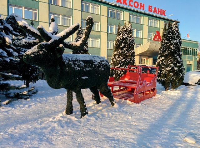 Новогоднее украшение города