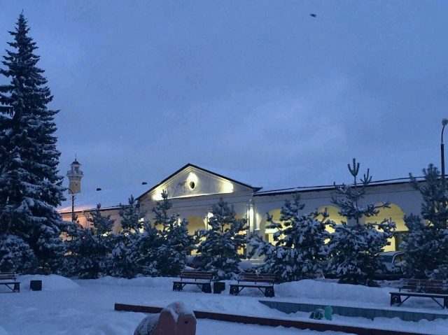 Вечером все таки красивее