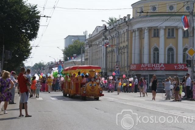 День города 2013: Паровозик