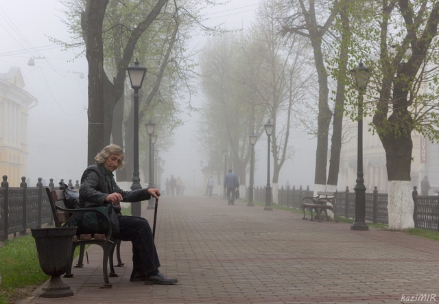 Туман в Костроме