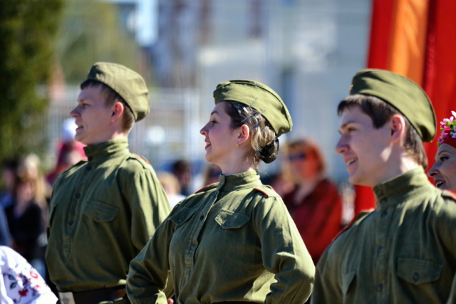 На Дне Победы