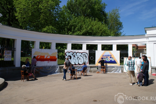 Граффитчики в "Тесте"