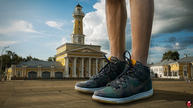 Великан в Костроме