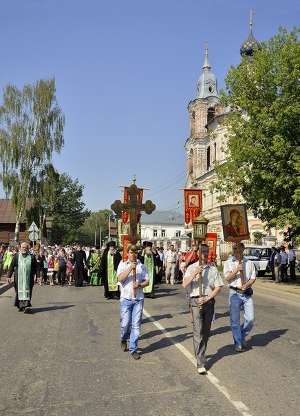 Крестный ход в Нерехте