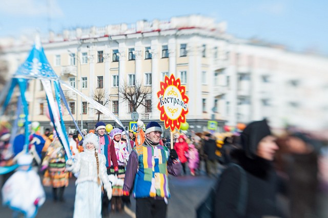 Кострома на ярославском карнавале